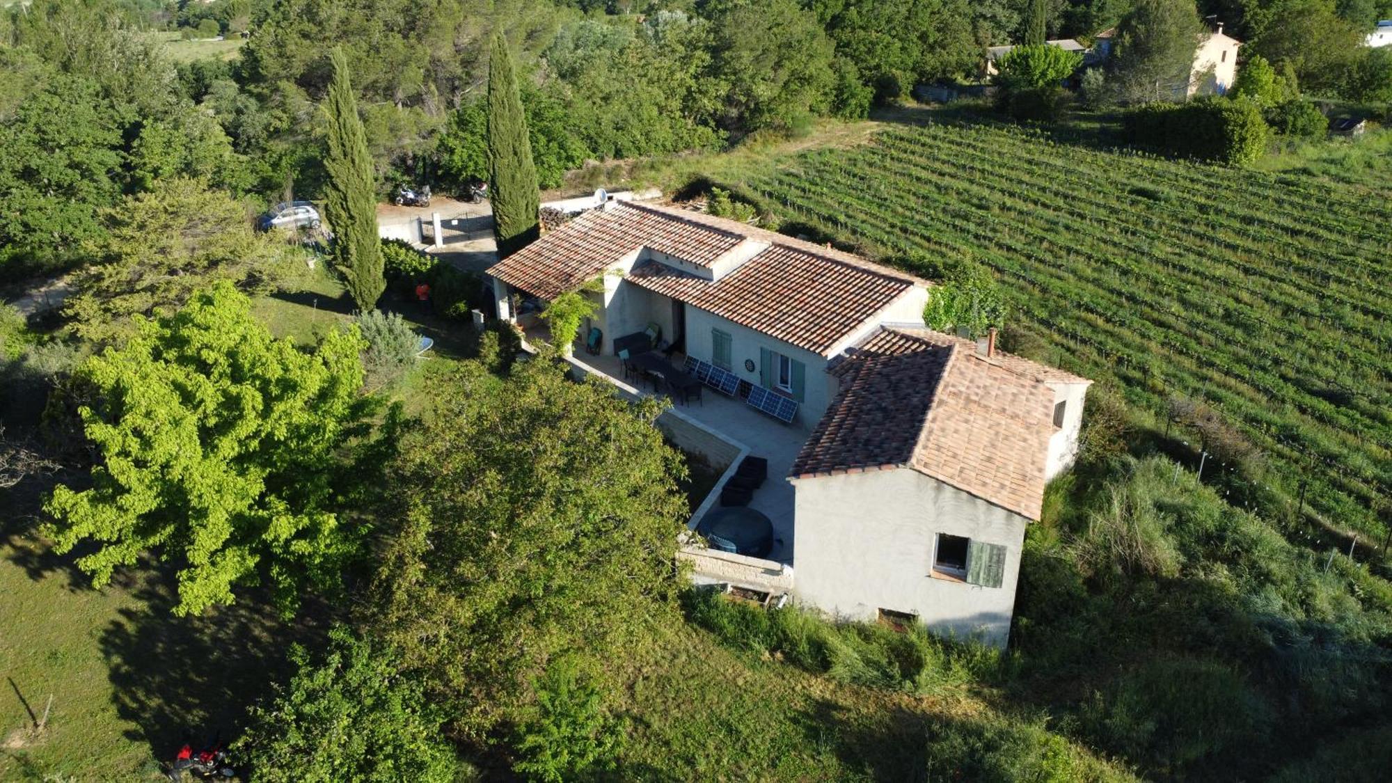 Chambre D Hotes En Provence, Au Pied Du Luberon, Les Coquelicots La Tour-dʼAigues 外观 照片